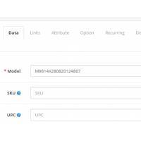 Auto fill product model number