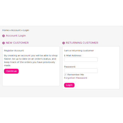 Secure Remember Me Login For Customer - Auto Login Feature - Opencart Module
