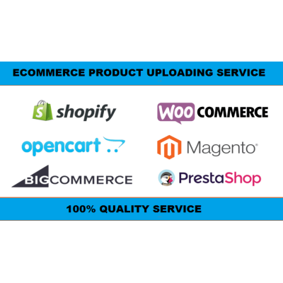 Ecommerce Product uploading Service Ecommerce Product uploading Service